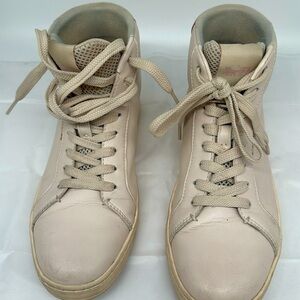 Coach leather high top sneakers 8